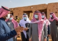 أمير الجوف يزور أقدم موقع أثري بالمملكة